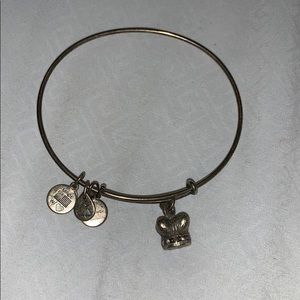 Silver Crown Alex and Ani bracelet